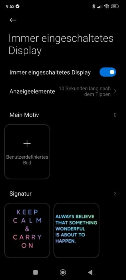 Redmi Note 12 4G Displaysettings 3