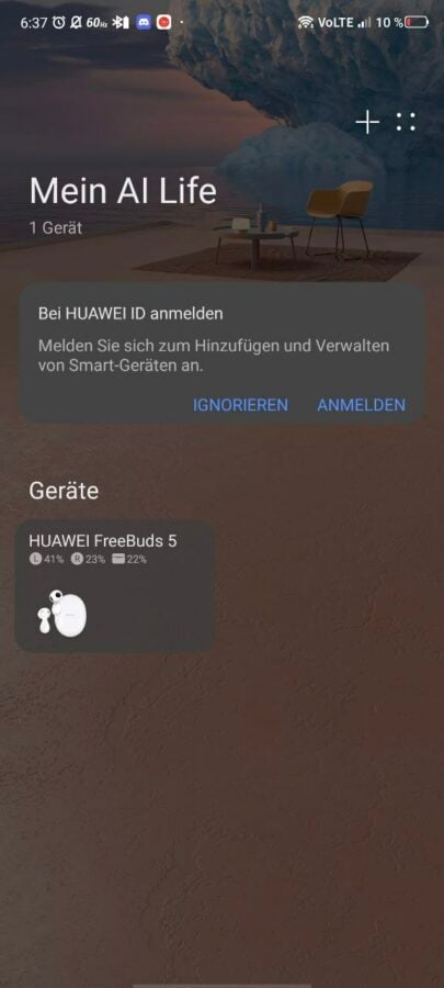 Huawei FreeBuds 5 Test App 10