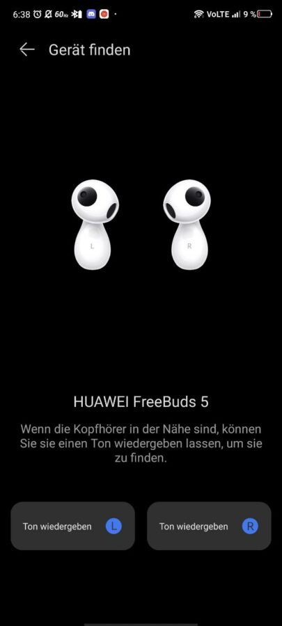 Huawei FreeBuds 5 Test App 13