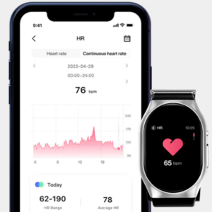 YHE Blutdruck Smartwatch Tracking 3