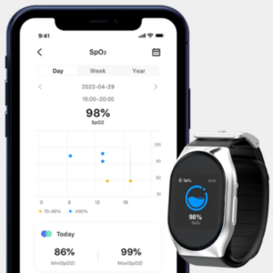 YHE Blutdruck Smartwatch Tracking 4
