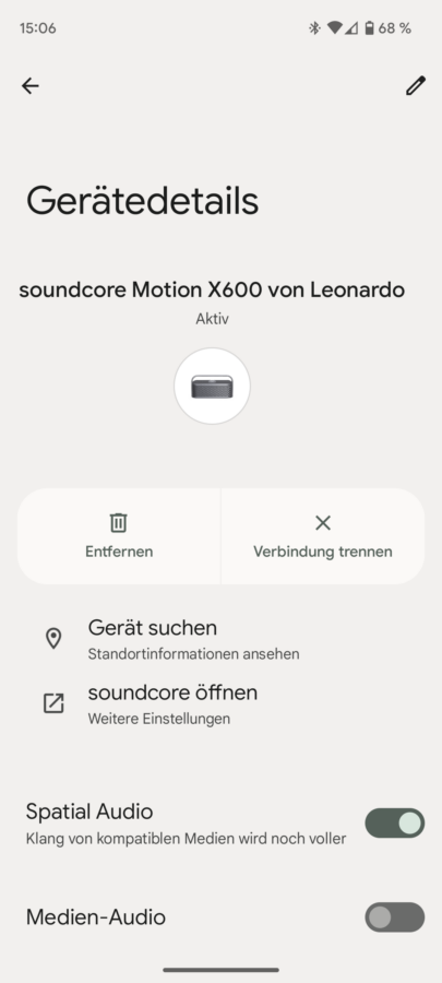 Soundcore X600 screenshot 12