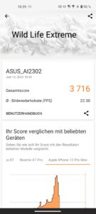 Asus ZenFone 10 Test Screenshot 3DMark