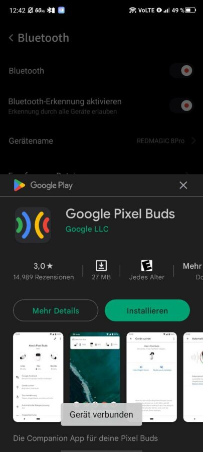 Google Pixel Buds A Series Test App 1