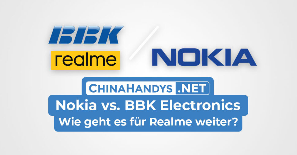 Nokia vs BBK Electronics Realme Beitragsbild
