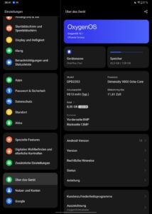 OnePlus Pad Test Screenshot System 2