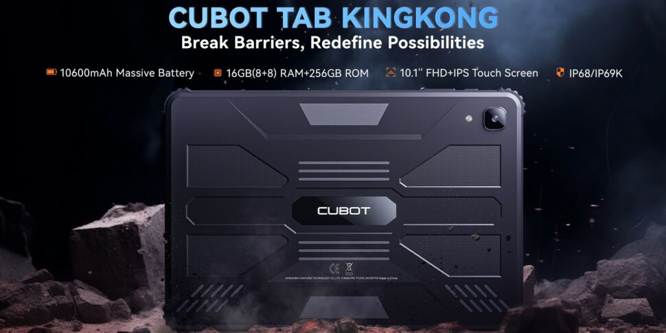 Cubot King Kong Tab vorgestellt Head