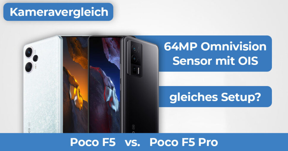 Poco F5 vs Poco F5 Pro Kameravergleich Banner