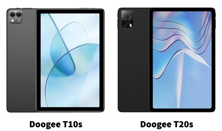 Doogee T10s & T20s vorgestellt - zwei neue Budget Tablets