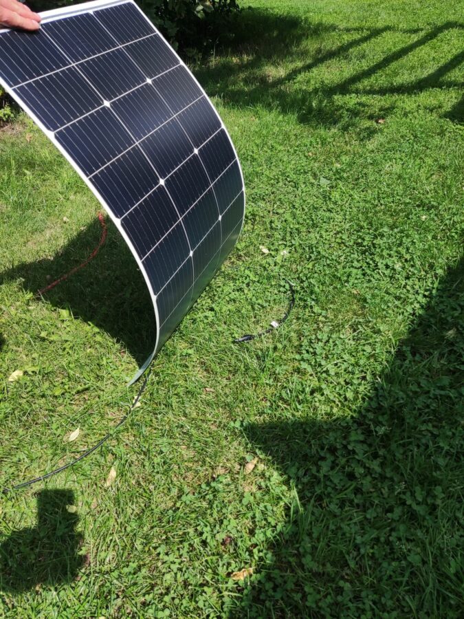 Dokio 100W Solarpanel Flex1