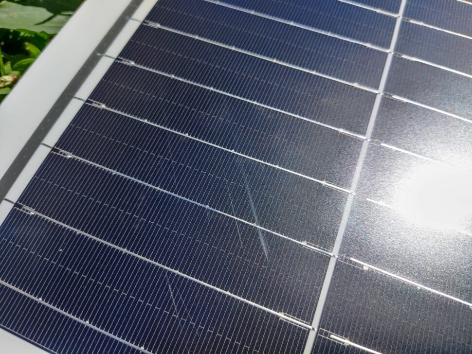Dokio 100W Solarpanel Verarbeitung1