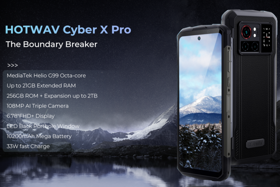 Hotwav Cyber X X Pro vorgestellt Head