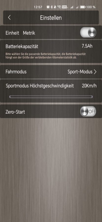 ISINWheel Escooter App Test 4