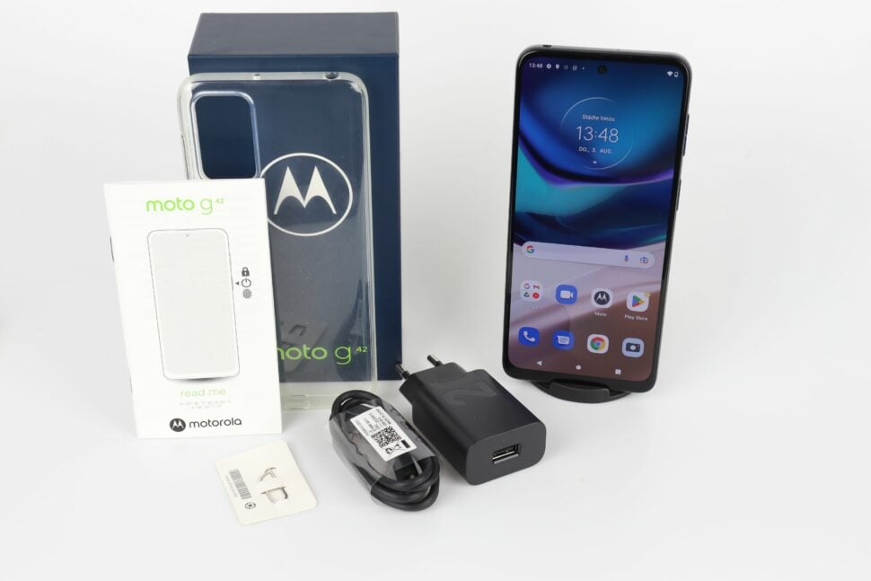 Motorola Moto G42 Lieferumfang