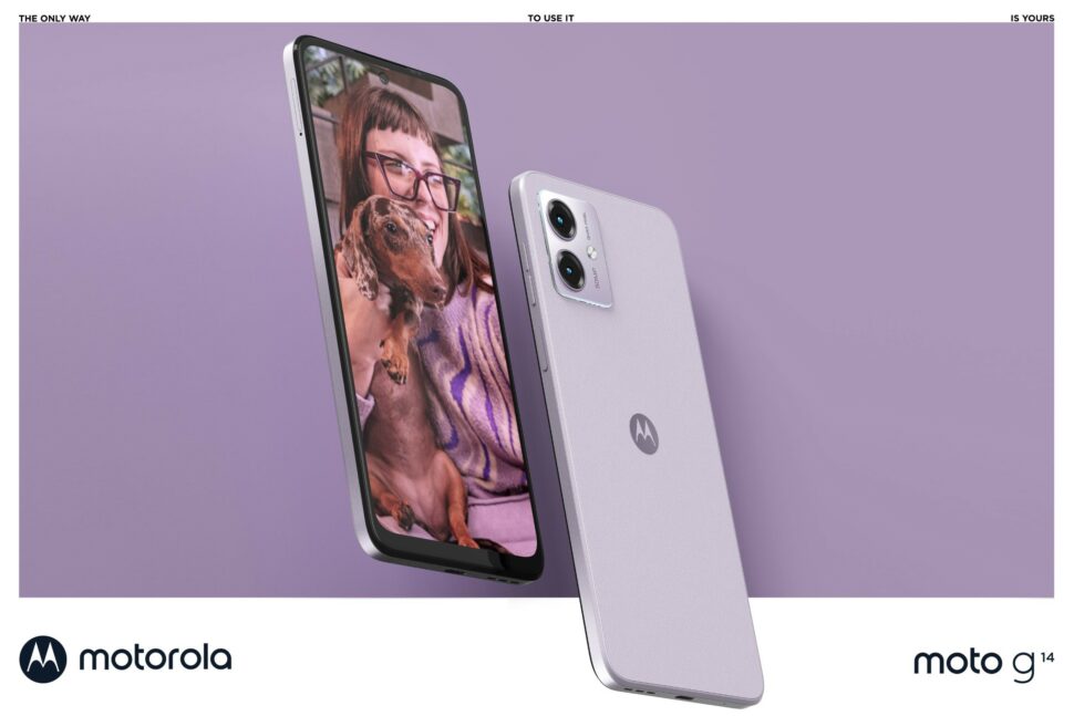 Motorola Moto G14 vorgestellt Head 1