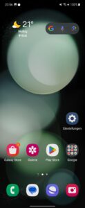 Samsung Galaxy Z Flip 5 Test Screenshot System 2