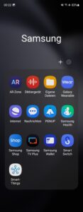 Samsung Galaxy Z Fold 5 Test Screenshot System 1