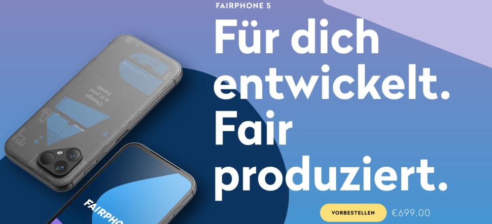 Fairphone 5 Banner