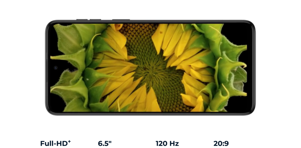 Display Moto G54