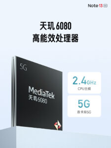 Vorstellung Redmi Note 13 5G CPU