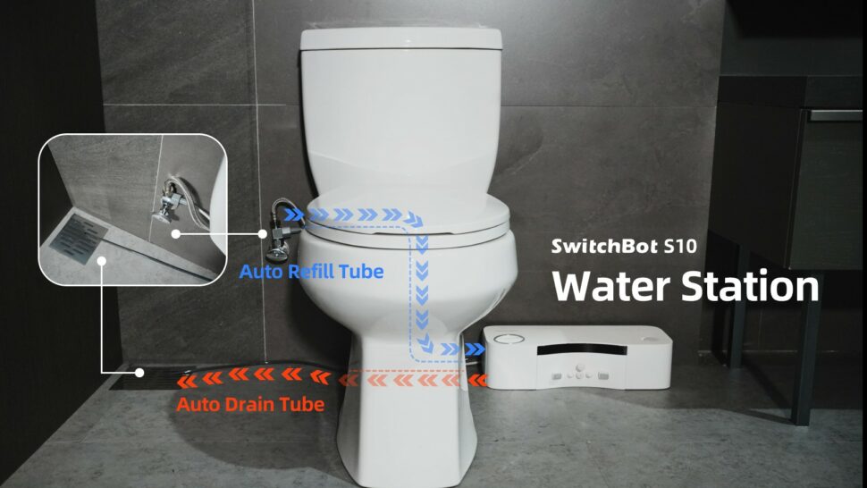 Switchbot S10 Wasserstation Installation 4