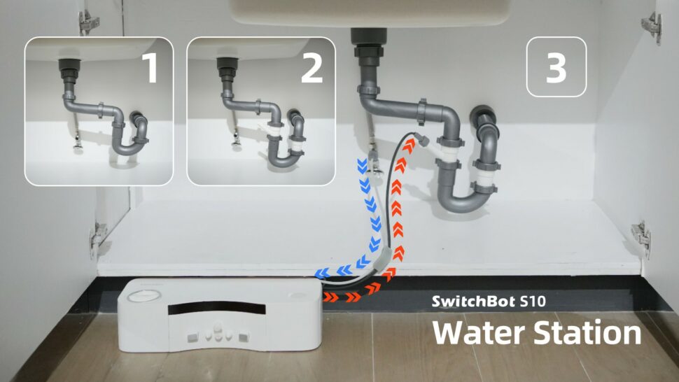 Switchbot S10 Wasserstation Installation
