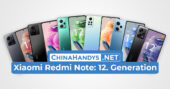 Redmi Note 12 sechs Modelle Vergleich Beitragsbild 1