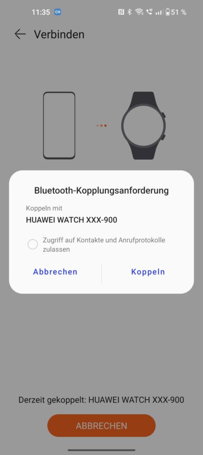 Huawei Health App einrichtung Watch GT4 3