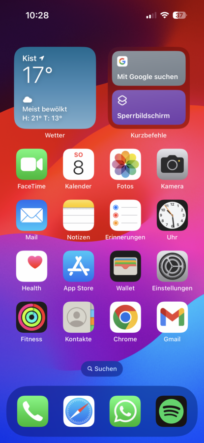 iPhone 15 Pro Test Screenshot System 2