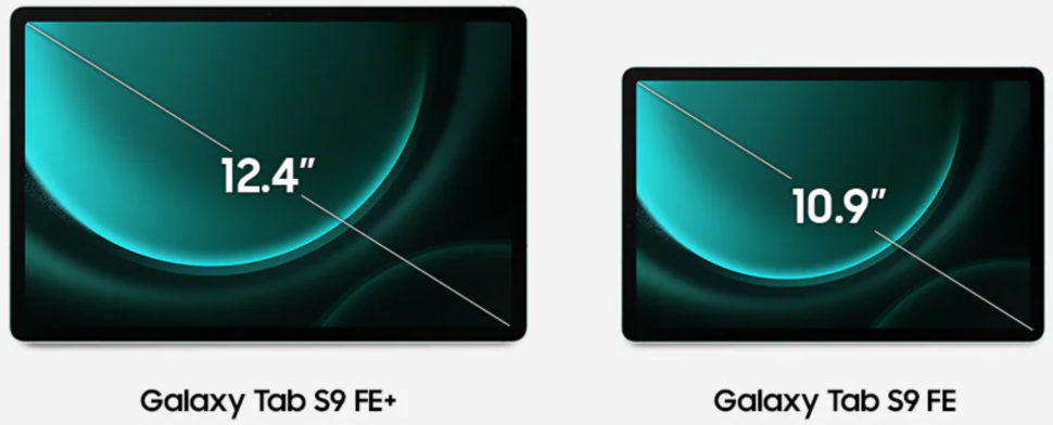 Samsung Tab S9 FE Display