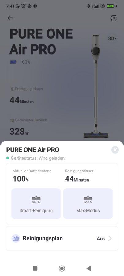Tineco Pure One Air Pro App3