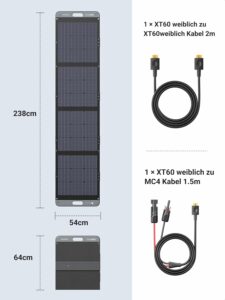Angebot Ugreen Solarmodul 200W 2