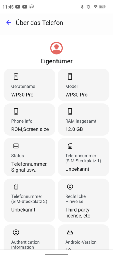 Oukitel WP30 Pro Android 13 50