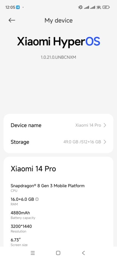 Xiaomi 14 Pro Test HyperOS Android 14 4