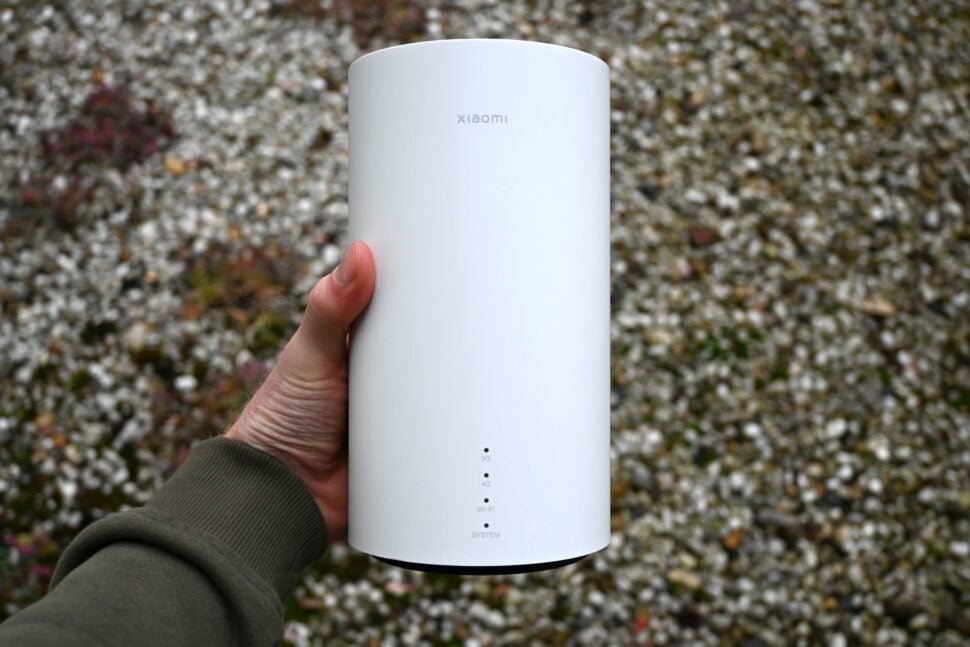 Xiaomi 5G CPE Pro 5G Router Test front