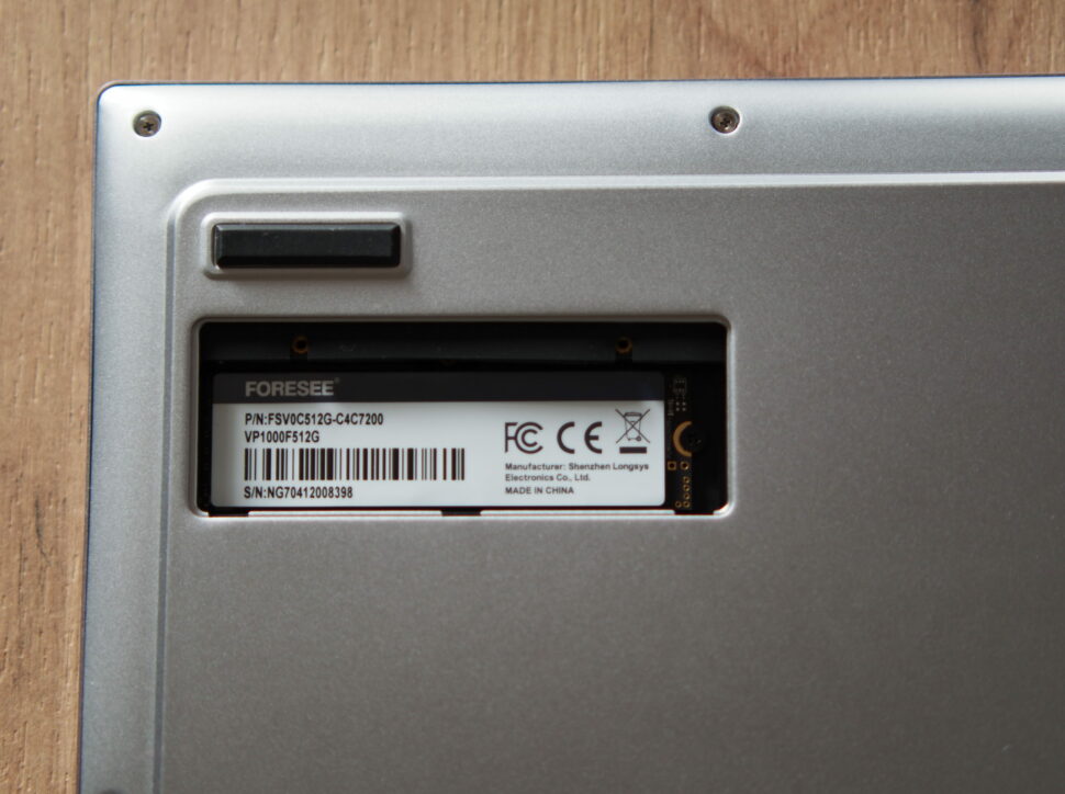 Alldocube GTBook 13Plus SSD Slot rotated e1703695098686