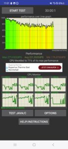 Samsung Galaxy S23 FE CPU Stresstest 1