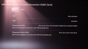 XGIMI Horizon Ultra Test System PS5 Info 1
