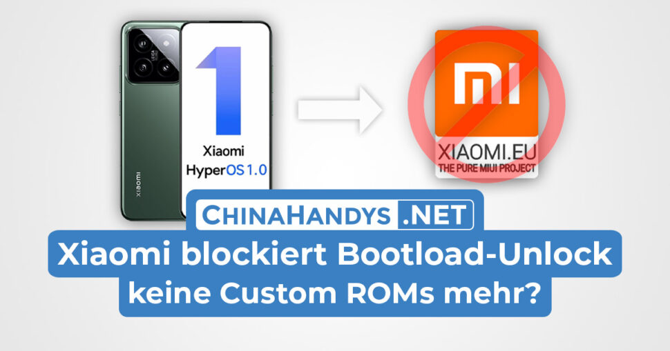 Xiaomi blockiert Bootloader Unlock 2023 Beitragsbild