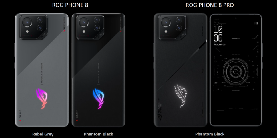ROG Phone 8 vorgestellt Farben
