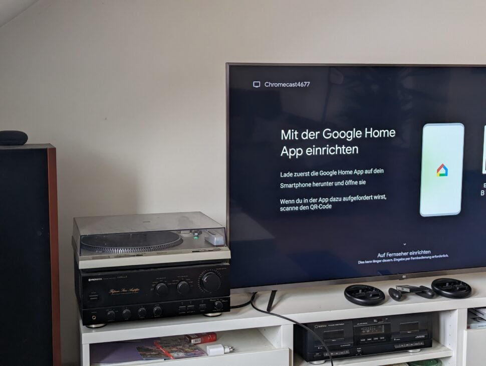 Chromecast mit Google TV Einrichtung 3