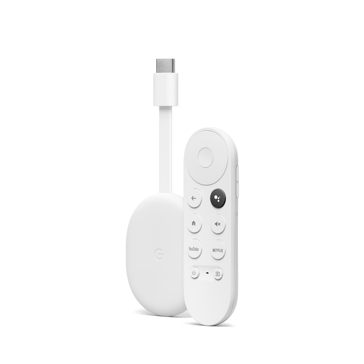 Chromecast mit Google TV 4K Titelbild Weiss