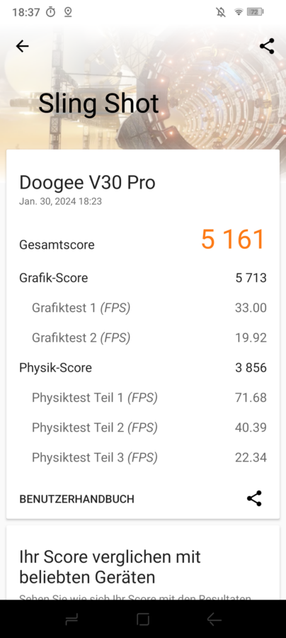 Doogee V30 Pro SlingShot