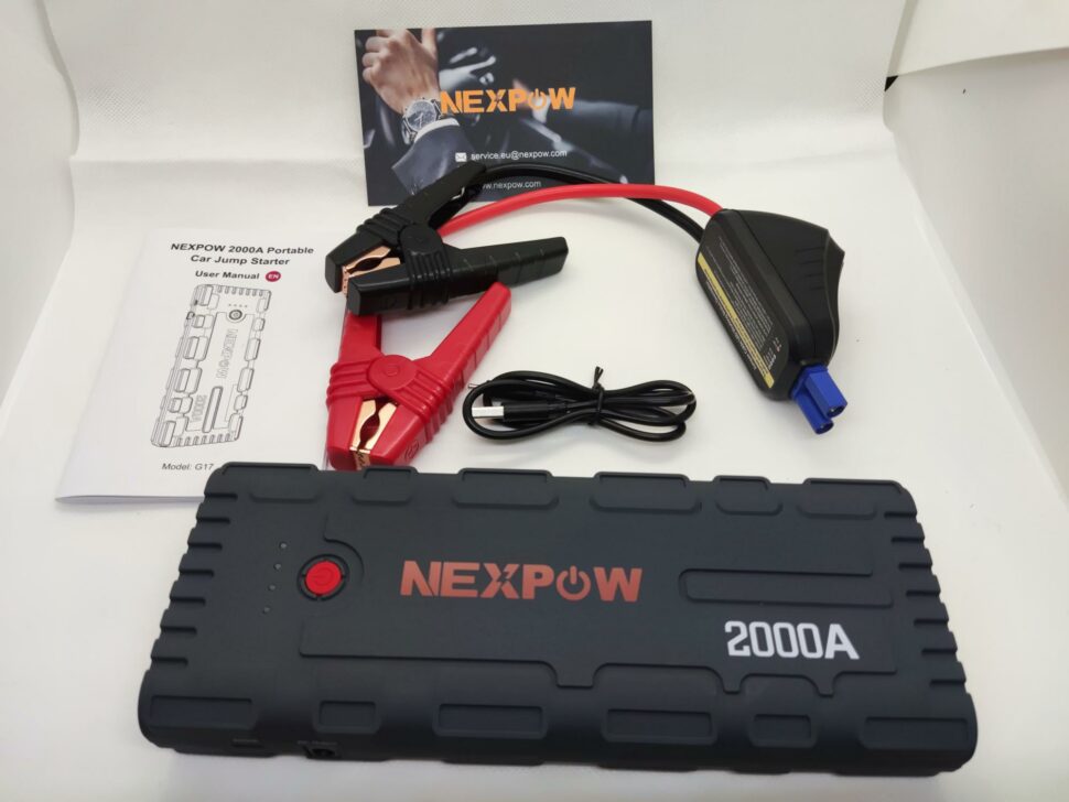 Nexpow Starthilfe Powerbank Design1