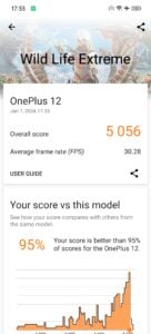 OnePlus 12 Test Screenshot 3D Mark 2