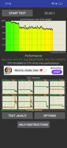 OnePlus 12 Test Screenshot CPU Throtteling