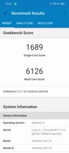 OnePlus 12 Test Screenshot Geekbench 5 2