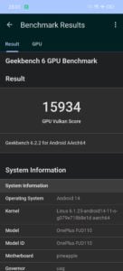 OnePlus 12 Test Screenshot Geekbench 6 GPU