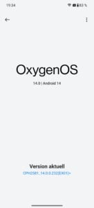 OnePlus 12 Test Screenshot Oxygen OS 7