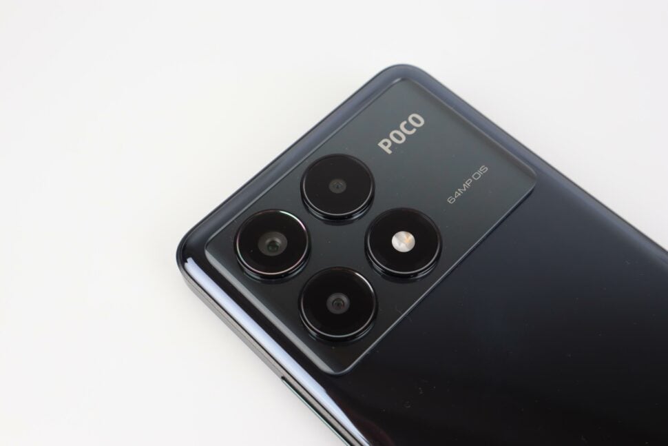 Poco X6 Pro Beschriftung Kamera Rueckseite 1